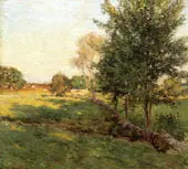 Lengthening Shadows By Willard Leroy Metcalf