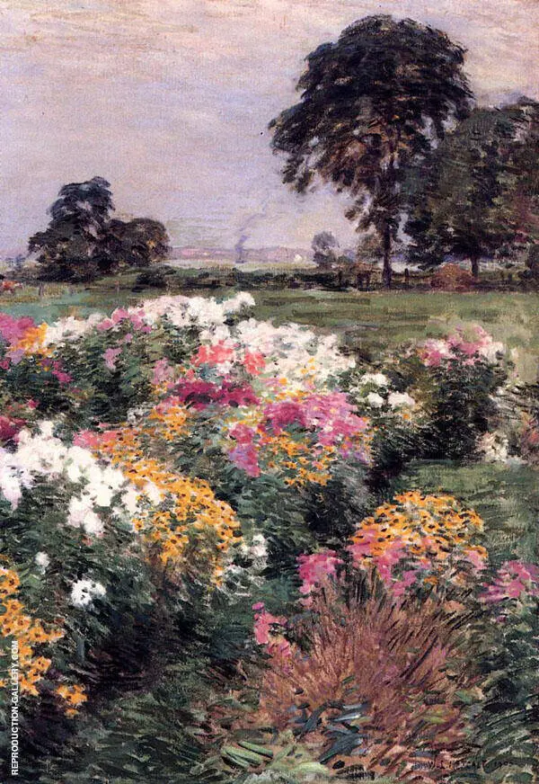 Purple, White and Gold 1903 By Willard Leroy Metcalf