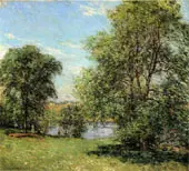 The Boat Landing 1902 By Willard Leroy Metcalf