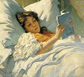 The Convalescent 1904 By Willard Leroy Metcalf