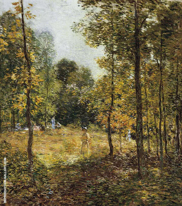 The Picnic 1907 By Willard Leroy Metcalf
