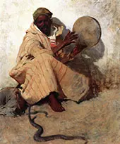 The Snake Charmer 1887 By Willard Leroy Metcalf