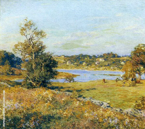 The Breath of Autumn 1915 By Willard Leroy Metcalf