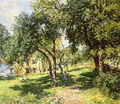 The Path 1915 By Willard Leroy Metcalf