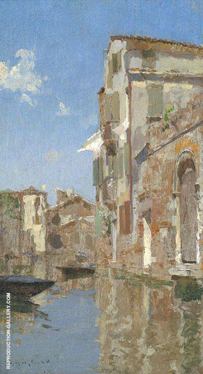 Venice 1887 by Willard Leroy Metcalf | Oil Painting Reproduction