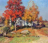 October 1908 By Willard Leroy Metcalf