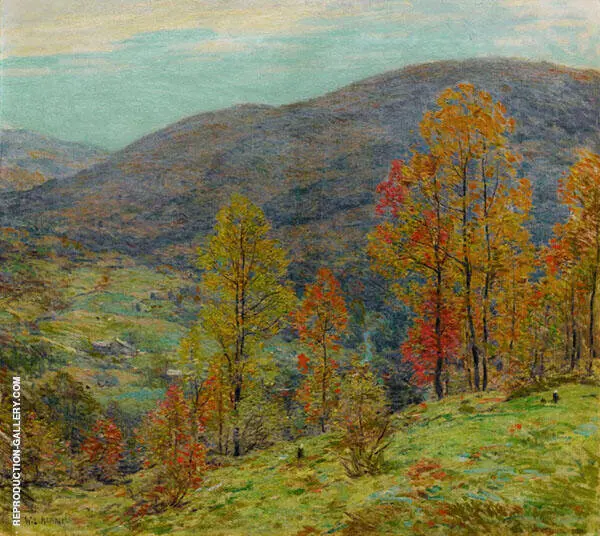 Autumn Glory By Willard Leroy Metcalf