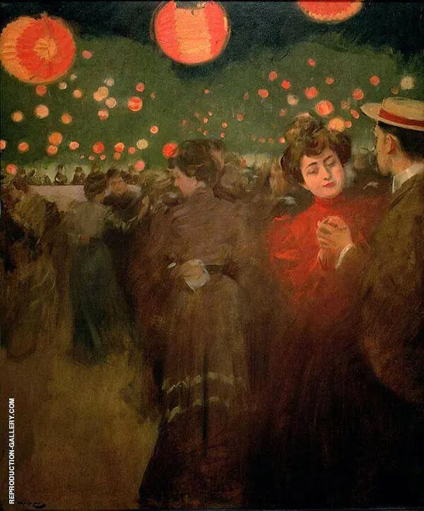 Bal Plein Air aka The Open Air Party By Ramon Casas