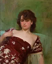 Julia en Granate 1906 By Ramon Casas