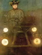 The Car By Ramon Casas