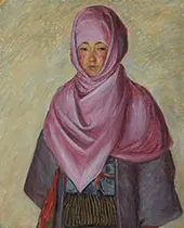 The Purple Shawl By Lilla Cabot Perry