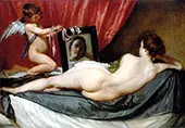 Venus at her Mirror, aka The Rokeby Venus, 1647 By Diego Velazquez