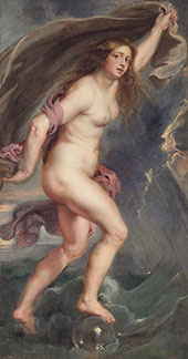 Fortune c1636 By Peter Paul Rubens