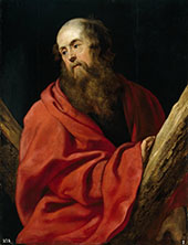 St. Andrew c1610 By Peter Paul Rubens