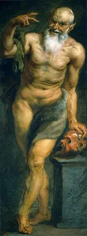 The Satyr By Peter Paul Rubens