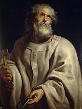 Saint Peter c1610 By Peter Paul Rubens