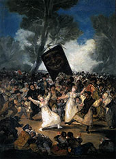 Burial of the Sardine c1814 By Francisco Goya