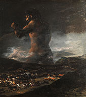 The Colossus By Francisco Goya