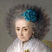 The Jewellery of the Window Mario Antonia Gonzaga 1746 By Francisco Goya