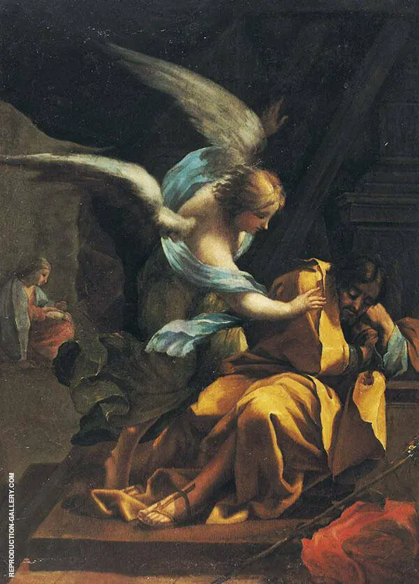 The Dream of St. Joseph 1772 By Francisco Goya