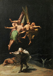 Witches in the Air By Francisco Goya