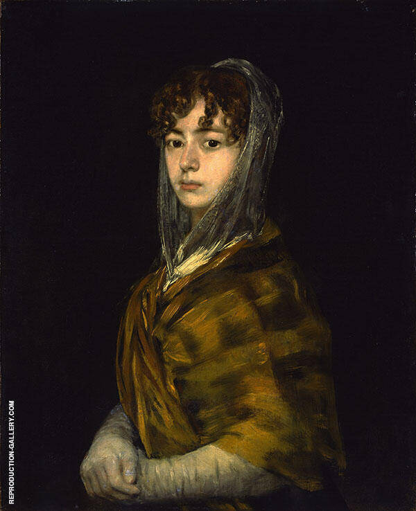 Senora Sabasa Garcia by Francisco Goya | Oil Painting Reproduction
