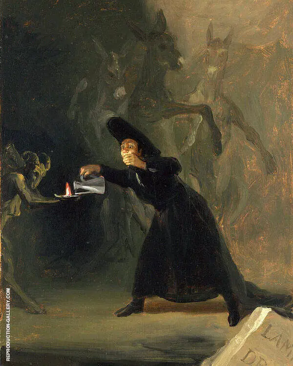 The Bewitched Man c1798 By Francisco Goya