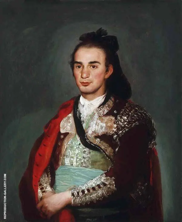 The Toreador Jose Romero By Francisco Goya
