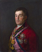 Portrait of the Duke of Wellington c1812 By Francisco Goya