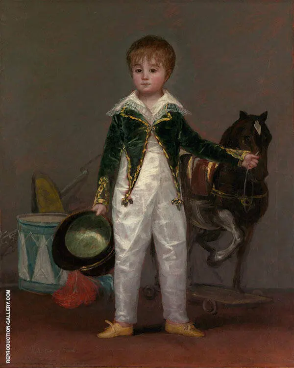 Jose Costa y Bonells (Pepito) c1810 By Francisco Goya
