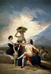 The Grape Harvest 1786 By Francisco Goya