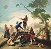 The Kite c1777 By Francisco Goya