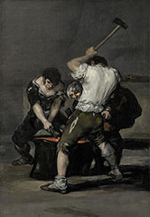 The Forge By Francisco Goya