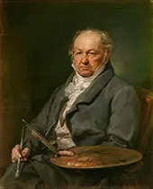 The Painter Francisco de Goya 1826 By Francisco Goya