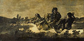 The Fates c1820 By Francisco Goya