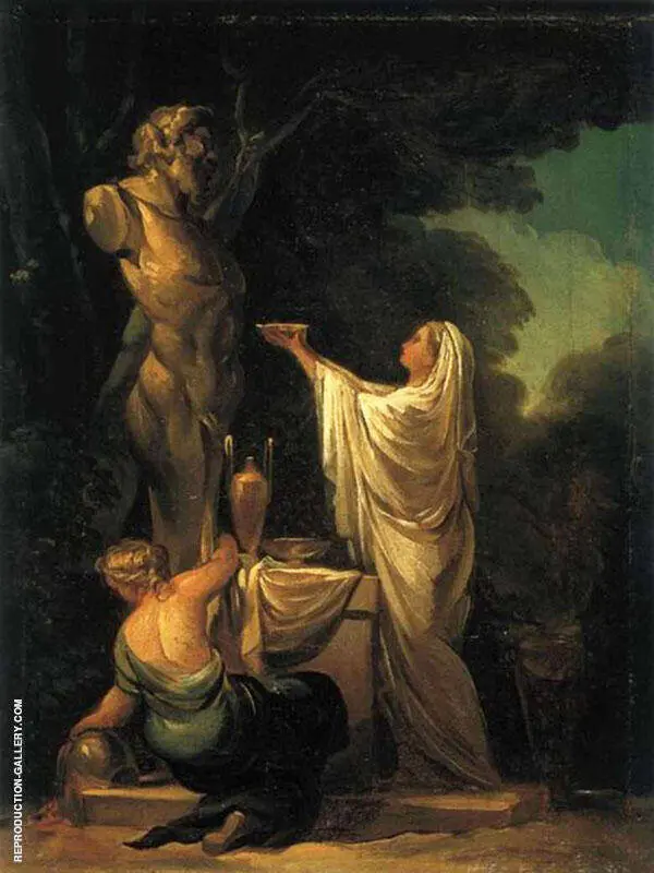 The Sacrifice of Pan 1771 By Francisco Goya