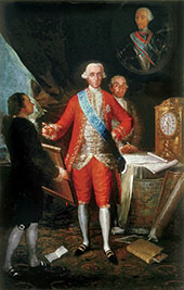 Jose Monino, 1st County of Floridablanca 1783 By Francisco Goya