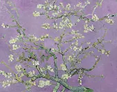 Branches with Almond Blossom Lilac By Vincent van Gogh