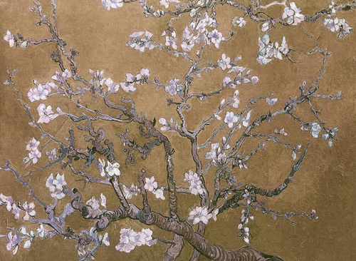 Branches with Almond Blossom Sand | Oil Painting Reproduction