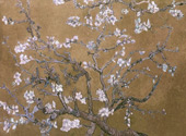 Branches with Almond Blossom Sand By Vincent van Gogh