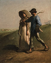 Going to Work c1851 By Jean Francois Millet