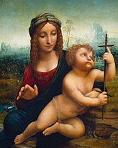 Madonna of the Yarnwinder By Leonardo da Vinci