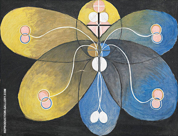 Group VI Evolution No9 1908 by Hilma AF Klint | Oil Painting Reproduction