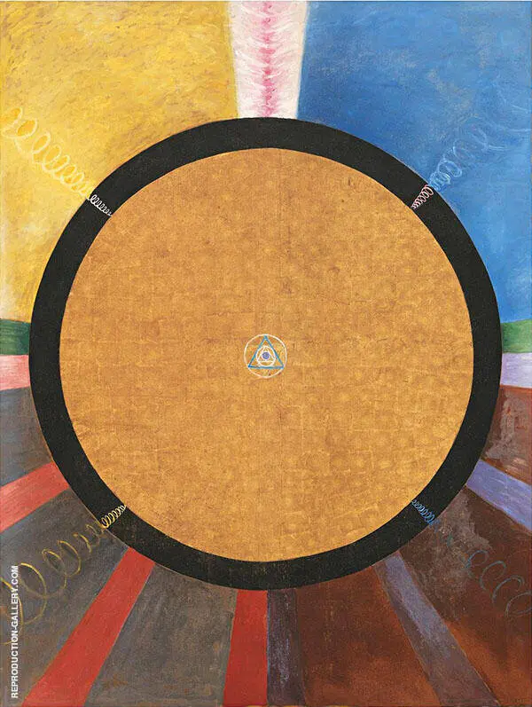 Group X No3 Alterpiece 1915 By Hilma AF Klint