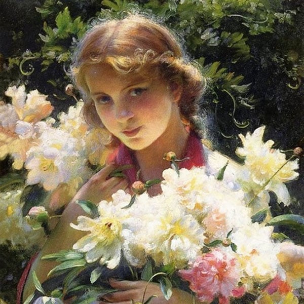 Oil Painting Reproductions of Charles Courtney Curran