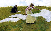 A Breezy Day By Charles Courtney Curran