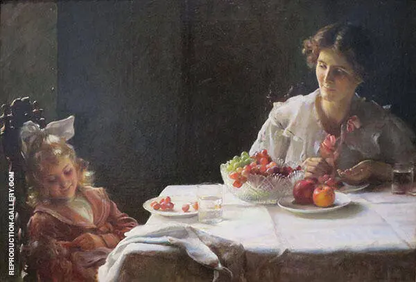 Breakfast By Charles Courtney Curran