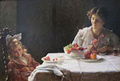 Breakfast By Charles Courtney Curran