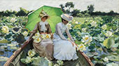 Lotus Lilies 1888 By Charles Courtney Curran
