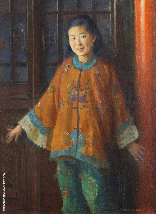 Portrait of Liang L Ling | Oil Painting Reproduction